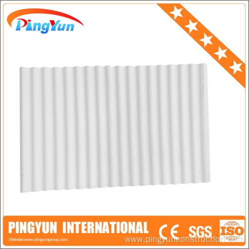 soundproof roofing sheets/corrugated plastic roofing sheets